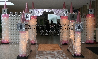 Cinderella's Castles and Princess themesd parties